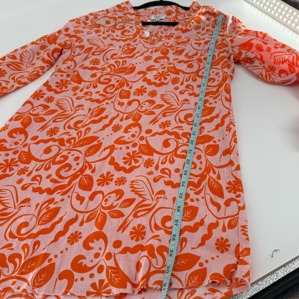 Hiho Women's Bananakeet Dress - Orange Floral - Picture 9 of 10